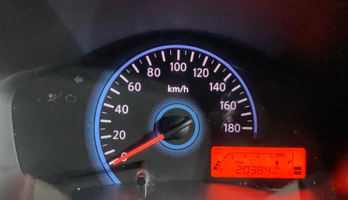 2019 Datsun Redi Go A, Petrol, Manual, 20,380 km, Odometer Image