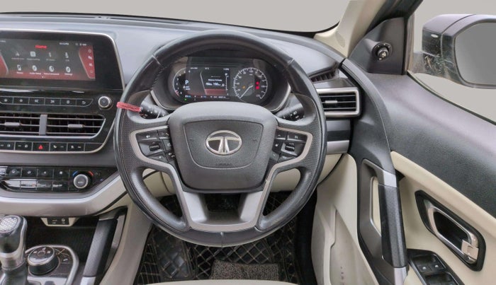 2021 Tata Safari XZA PLUS 6S, Diesel, Automatic, 43,449 km, Steering Wheel Close Up