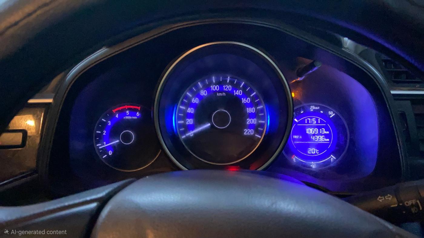 2017 Honda WR-V 1.5L I-DTEC VX MT, Diesel, Manual, 1,06,092 km, Odometer Image