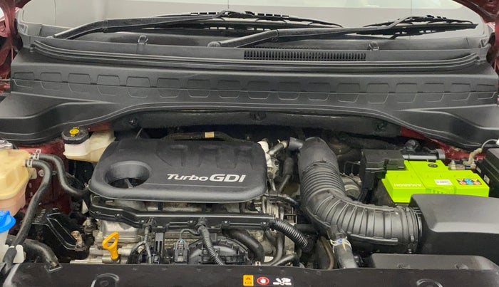 2021 KIA SONET HTX 1.0 IMT, Petrol, Manual, 43,130 km, Engine View