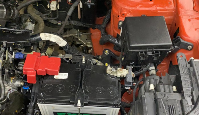 2023 Maruti BREZZA ZXI + SMART HYBRID DUAL TONE, Petrol, Manual, 65,858 km, Engine View - Left