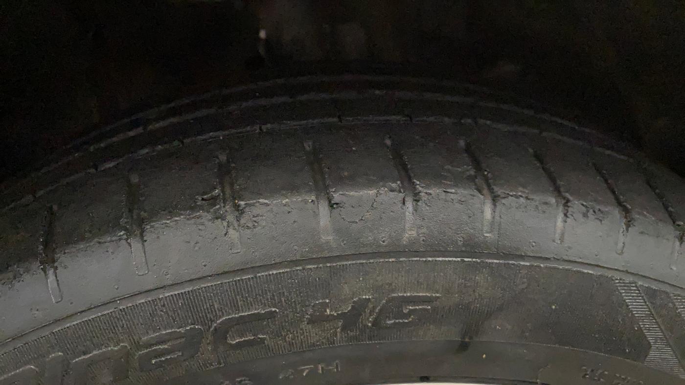 2019 Toyota Glanza G CVT, Petrol, Automatic, 76,551 km, Right Front Tyre Tread
