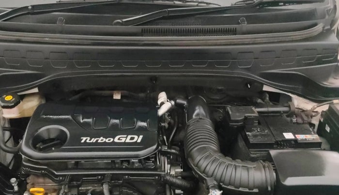 2022 KIA SONET HTX 1.0 IMT, Petrol, Manual, 17,963 km, Engine View