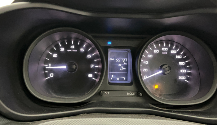2019 Tata NEXON XM PETROL, CNG, Manual, 59,707 km, Odometer Image