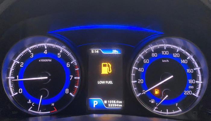 2017 Maruti Baleno ZETA CVT PETROL 1.2, Petrol, Automatic, 53,593 km, Odometer Image
