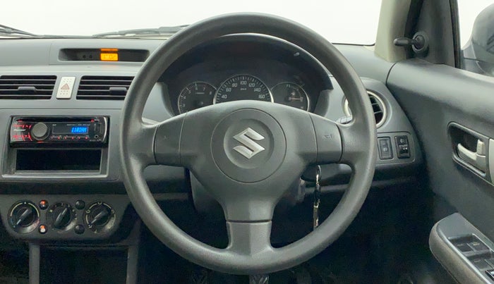 2011 Maruti Swift VXI, Petrol, Manual, 48,974 km, Steering Wheel Close Up