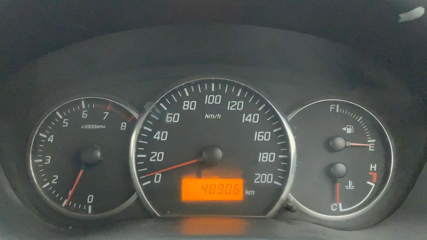 2011 Maruti Swift VXI, Petrol, Manual, 48,974 km, Odometer Image