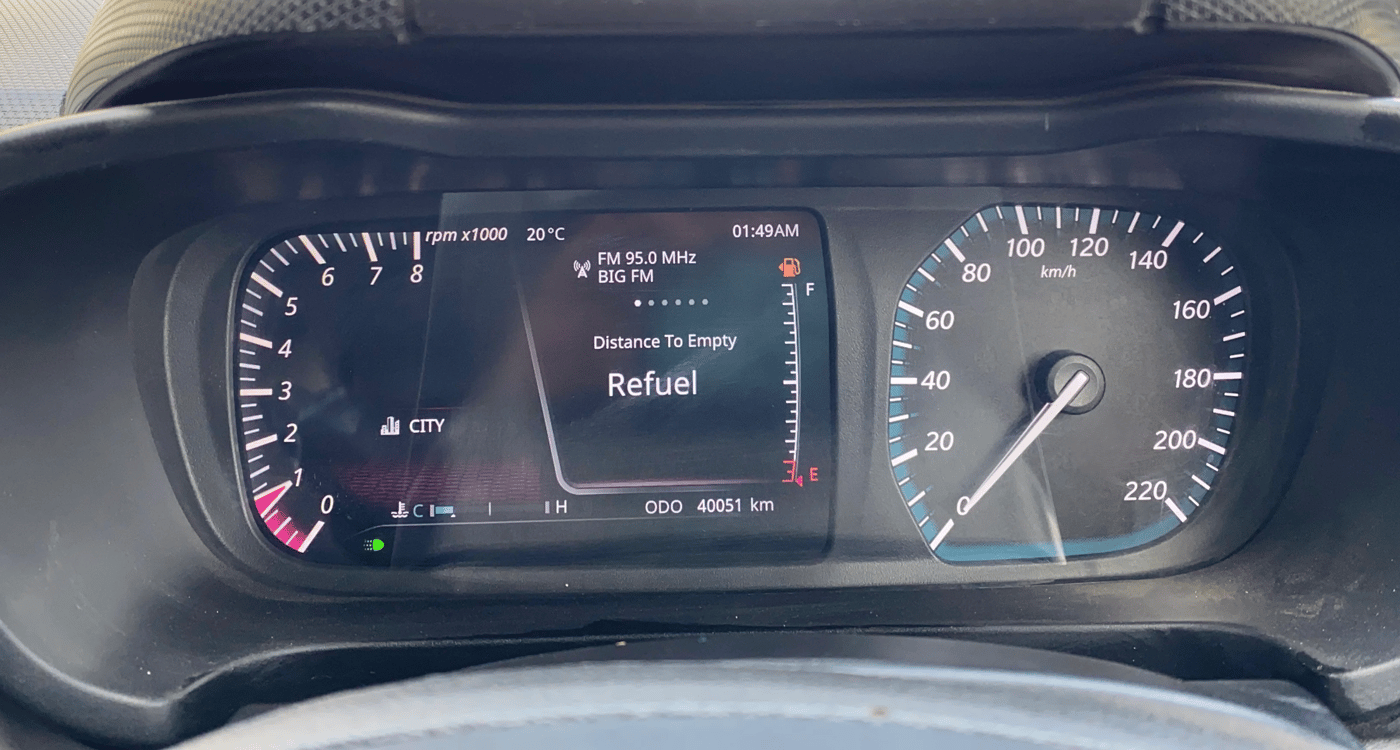 2021 Tata ALTROZ XZ PLUS PETROL DARK EDITION, Petrol, Manual, 40,079 km, Odometer Image