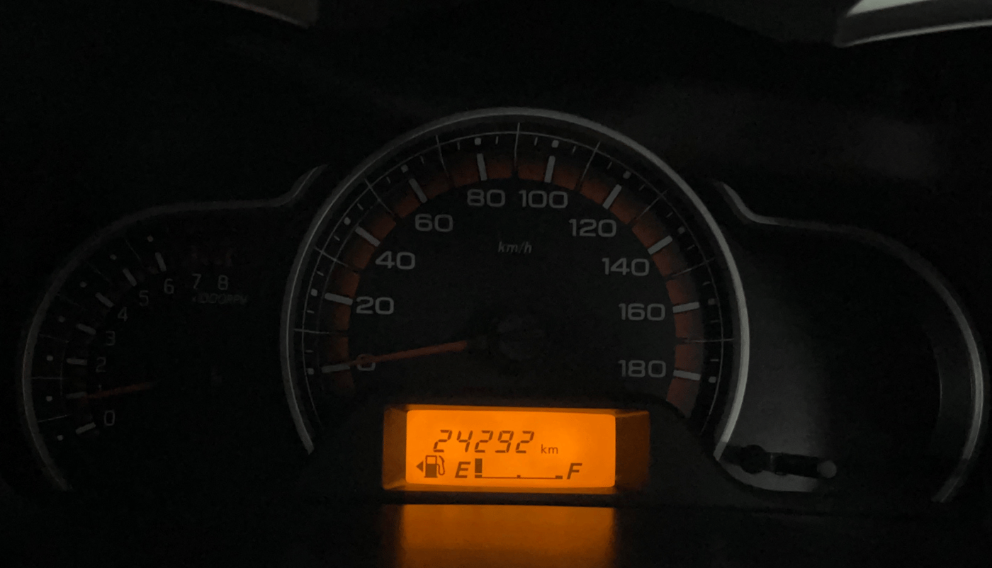 2016 Maruti Alto K10 VXI, Petrol, Manual, 24,370 km, Odometer Image
