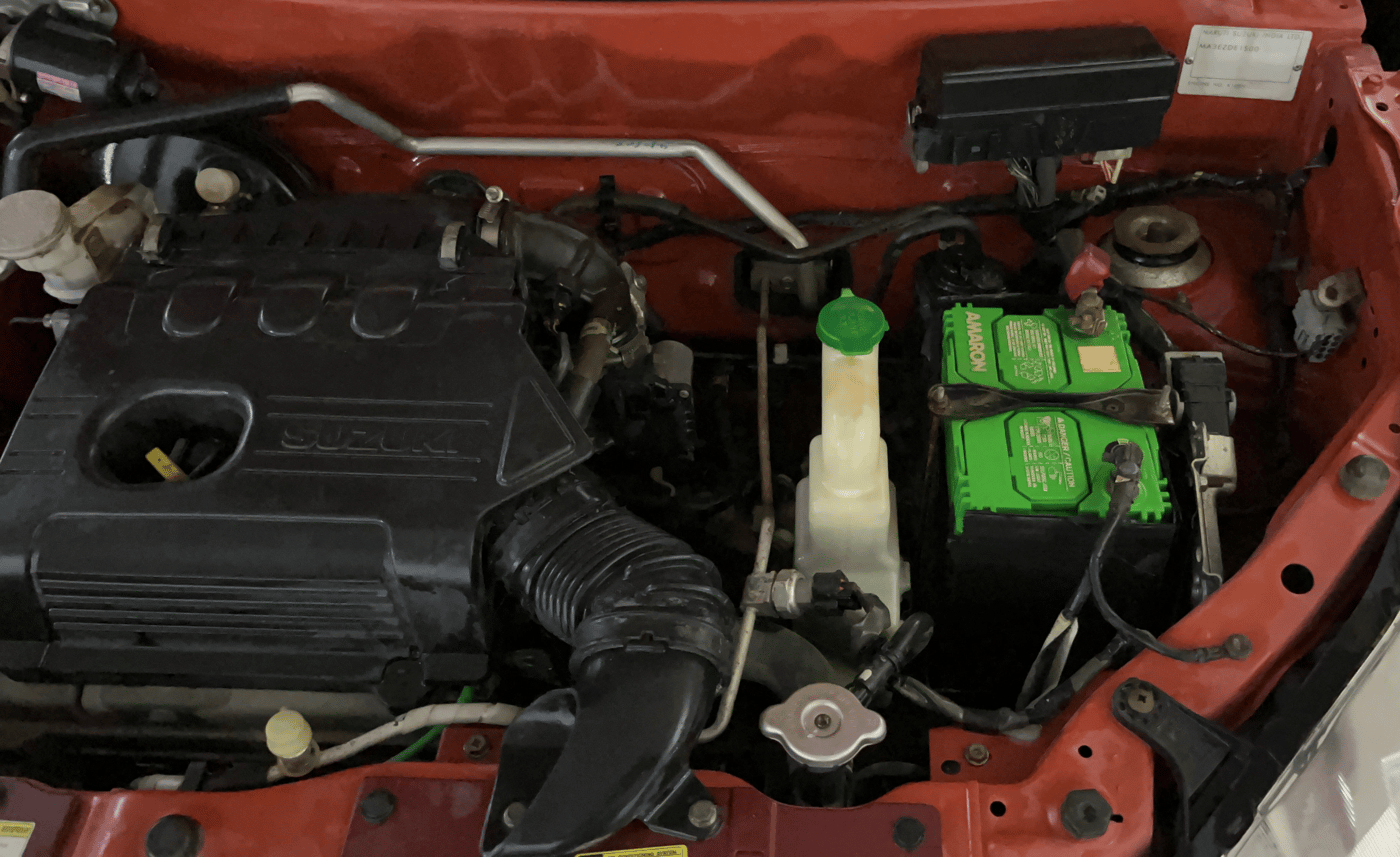2016 Maruti Alto K10 VXI, Petrol, Manual, 24,370 km, Engine View - Left