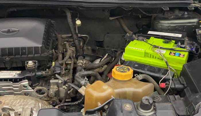 2021 Tata NEXON XMA SUNROOF PETROL, Petrol, Automatic, 93,789 km, Engine View - Left