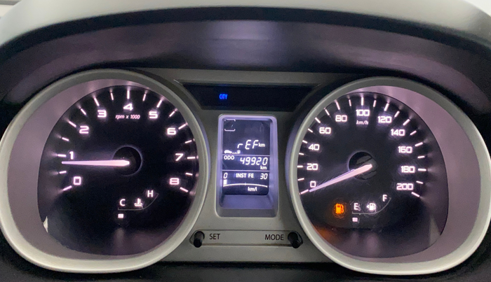 2017 Tata Tiago XZ PETROL, Petrol, Manual, 49,870 km, Odometer Image