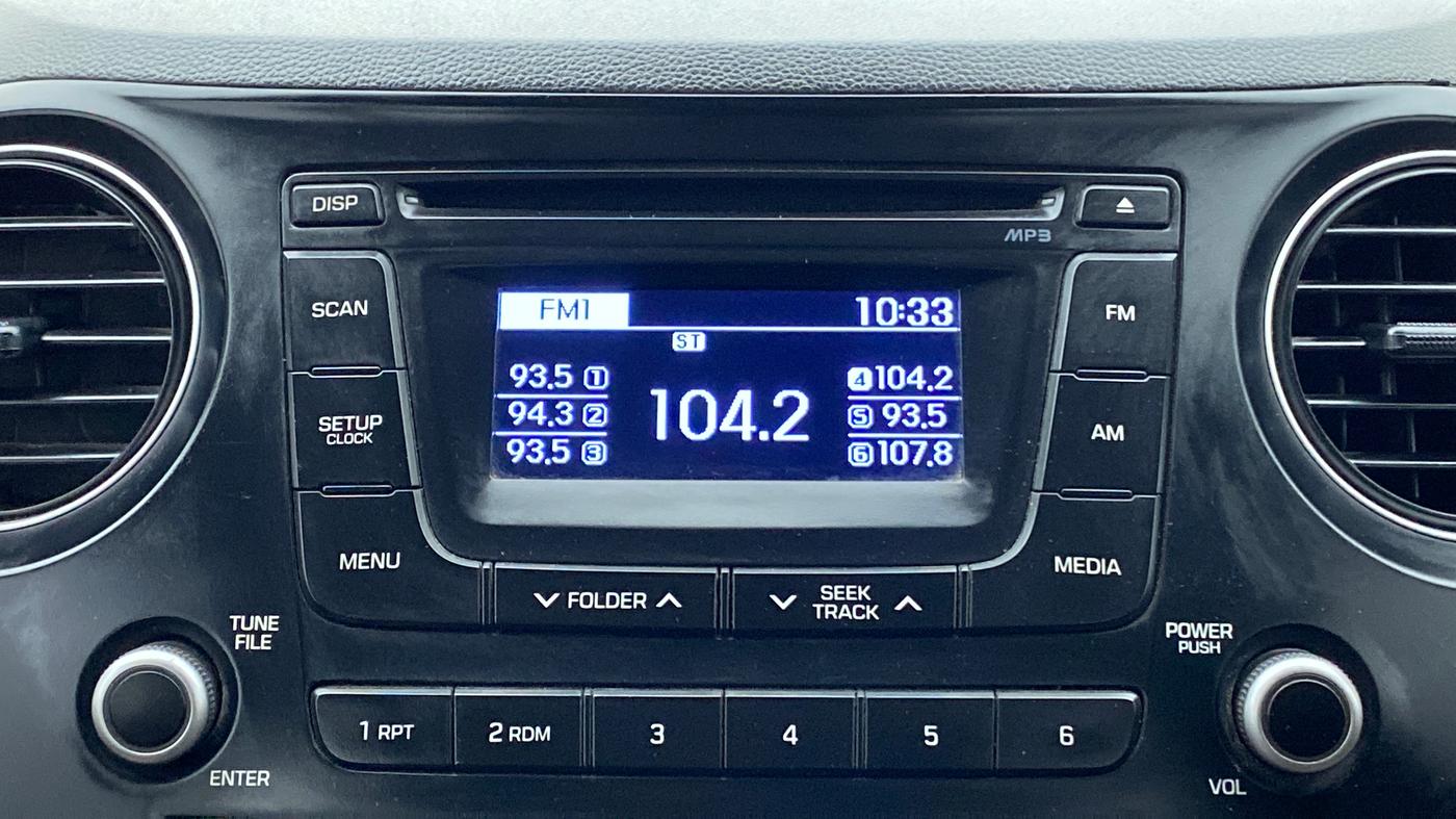 2014 Hyundai Grand i10 SPORTZ 1.2 KAPPA VTVT, Petrol, Manual, 56,412 km, Infotainment System