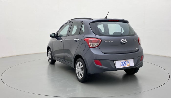 2014 Hyundai Grand i10 SPORTZ 1.2 KAPPA VTVT, Petrol, Manual, 56,412 km, Left Back Diagonal