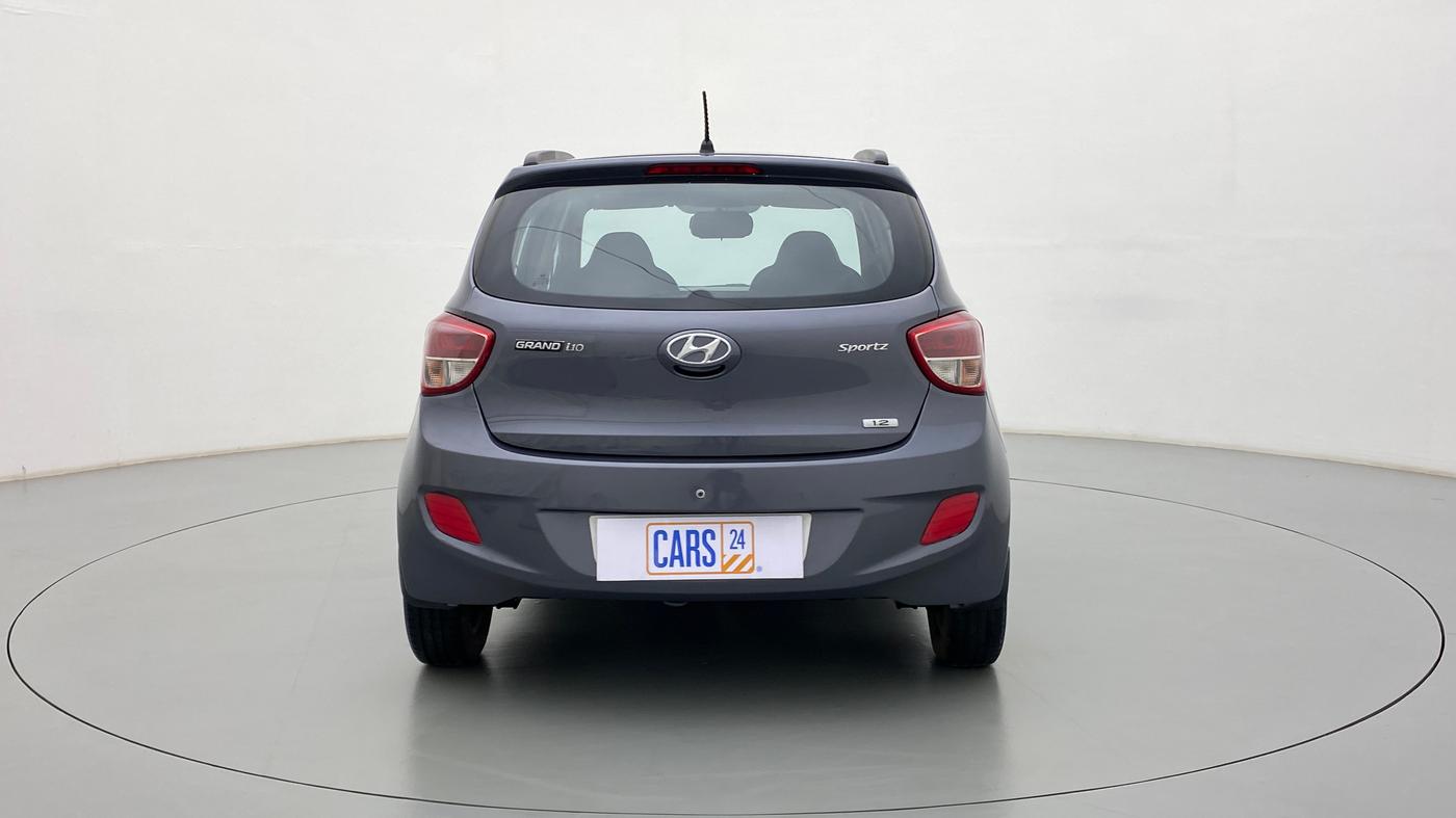 2014 Hyundai Grand i10 SPORTZ 1.2 KAPPA VTVT, Petrol, Manual, 56,412 km, Back/Rear