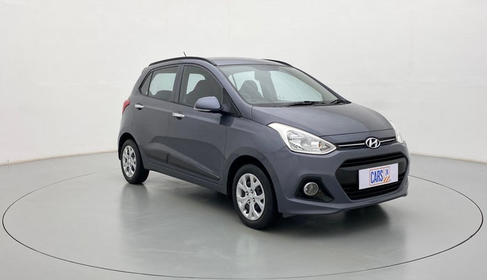 2014 Hyundai Grand i10 SPORTZ 1.2 KAPPA VTVT, Petrol, Manual, 56,412 km, Right Front Diagonal