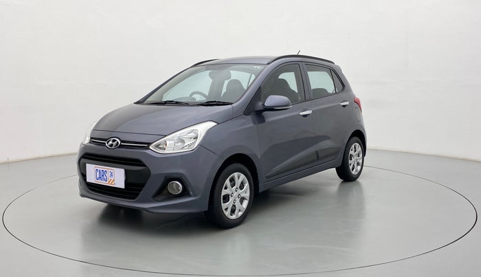 2014 Hyundai Grand i10 SPORTZ 1.2 KAPPA VTVT, Petrol, Manual, 56,412 km, Left Front Diagonal