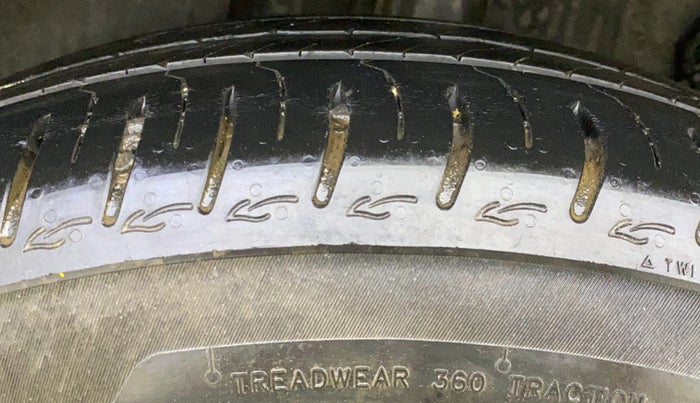 2023 Tata ALTROZ XZA, Petrol, Automatic, 8,733 km, Right Rear Tyre Tread