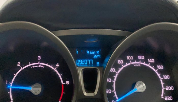 2016 Ford Ecosport TITANIUM 1.5L DIESEL, Diesel, Manual, 92,070 km, Odometer Image