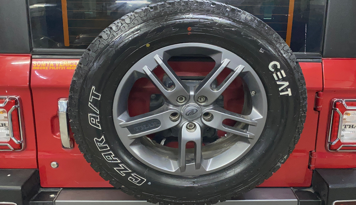 2022 Mahindra Thar LX HT PETROL 4WD MT, Petrol, Manual, 14,974 km, Spare Tyre