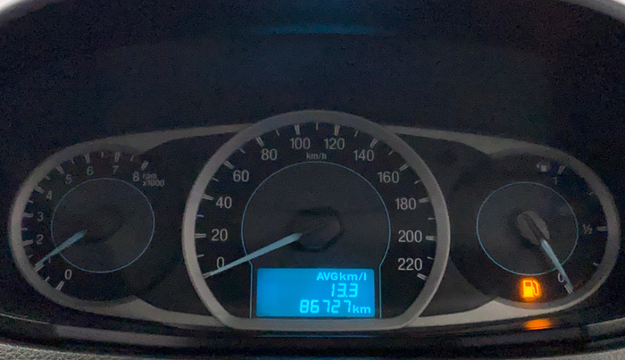 2016 Ford Figo Aspire TREND 1.2 PETROL, Petrol, Manual, 86,726 km, Odometer Image