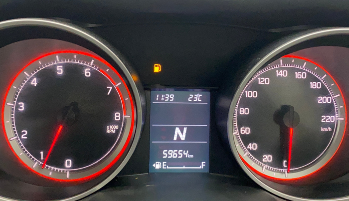 2018 Maruti Swift VXI AMT, Petrol, Automatic, 59,610 km, Odometer Image