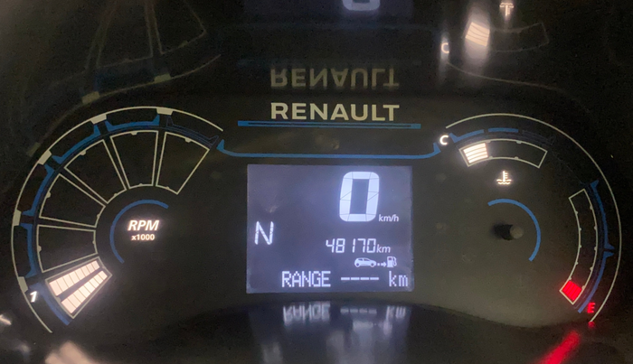 2021 Renault TRIBER RXT AMT, Petrol, Automatic, 48,169 km, Odometer Image