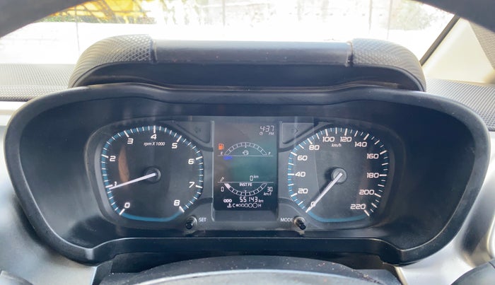 2021 Tata ALTROZ XT PETROL, Petrol, Manual, 55,138 km, Odometer Image