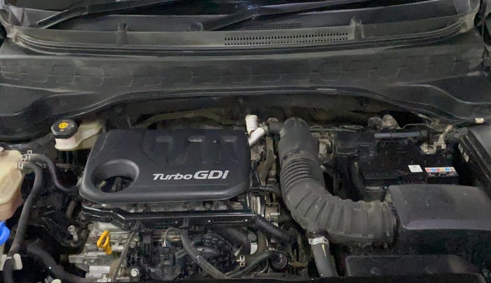 2022 KIA SONET HTX 1.0 IMT, Petrol, Manual, 27,105 km, Engine View