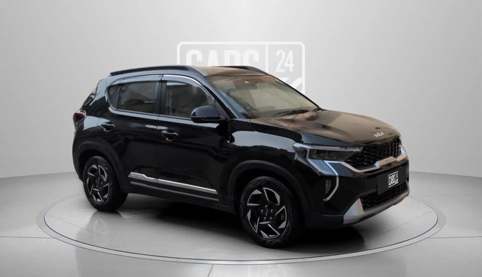 2024 KIA SONET 	 HTX 1.0 TURBO DCT, Petrol, Automatic, 14,386 km, Right Front Diagonal