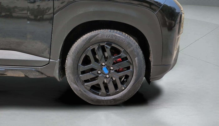 2024 Hyundai EXTER SX (O) Connect 1.2 AMT Knight Edition, Petrol, Automatic, 10,309 km, Right Front Wheel