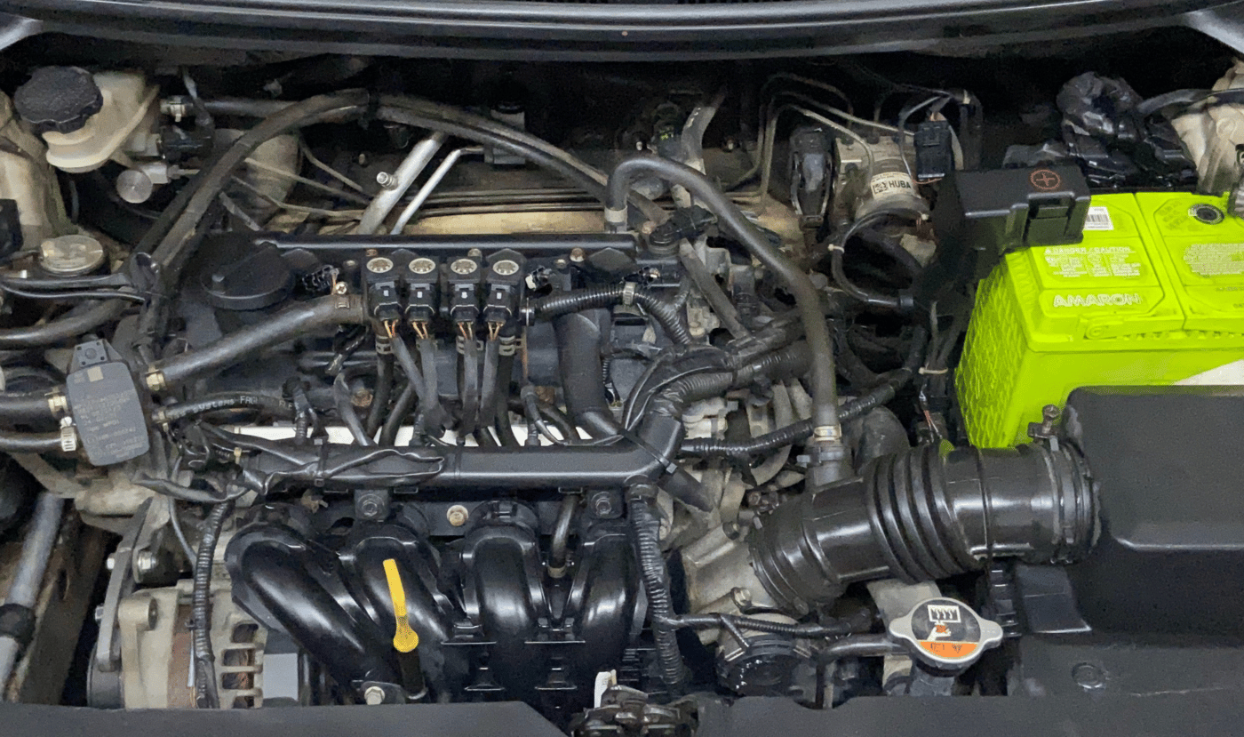 2019 Hyundai Elite i20 ASTA 1.2 (O), CNG, Manual, 79,137 km, Engine View