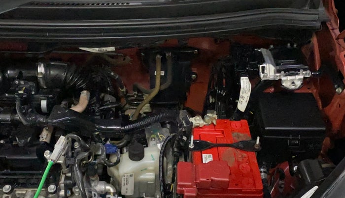 2022 Maruti New Wagon-R ZXI PLUS 1.2 AMT DUAL TONE, Petrol, Automatic, 46,396 km, Engine View - Left