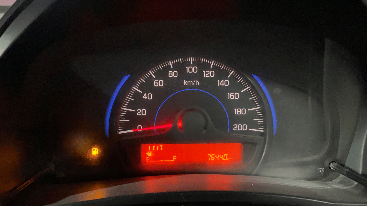 2016 Maruti Baleno SIGMA PETROL 1.2, Petrol, Manual, 76,340 km, Odometer Image