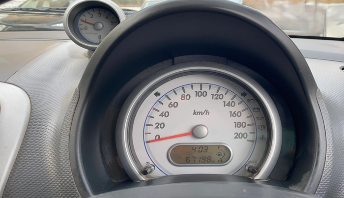 2012 Maruti Ritz VXI, Petrol, Manual, 67,191 km, Odometer Image