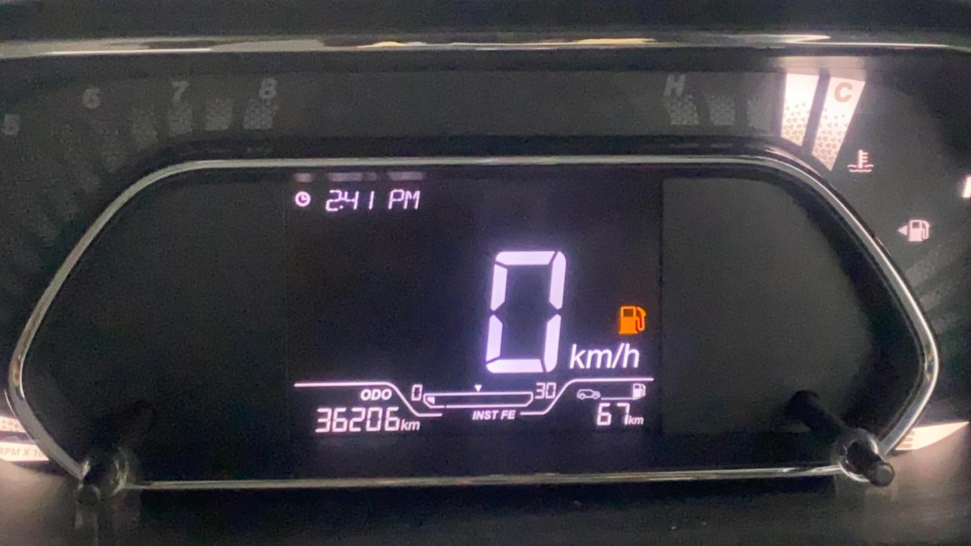 2021 Tata TIGOR XZ PLUS PETROL, Petrol, Manual, 36,219 km, Odometer Image