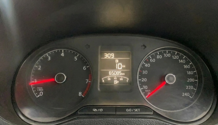 2015 Volkswagen Polo COMFORTLINE 1.2L, Petrol, Manual, 65,085 km, Odometer Image