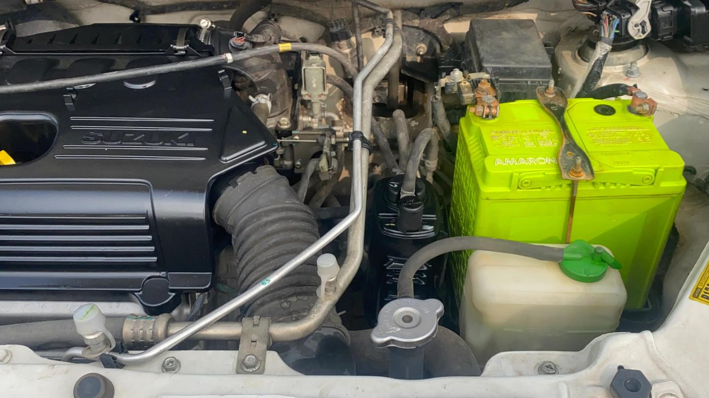 2018 Maruti Wagon R 1.0 VXI, Petrol, Manual, 97,429 km, Engine View - Left