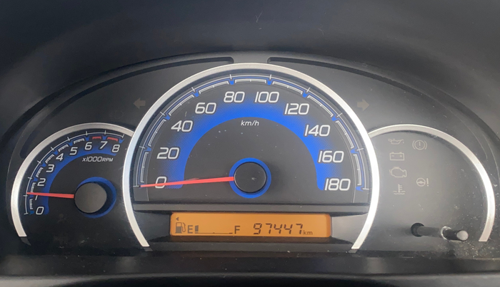 2018 Maruti Wagon R 1.0 VXI, Petrol, Manual, 97,429 km, Odometer Image
