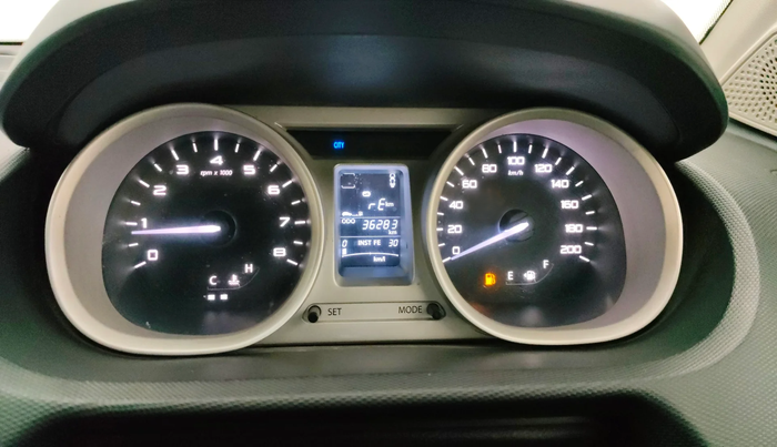 2016 Tata Tiago XZ PETROL, Petrol, Manual, 36,254 km, Odometer Image