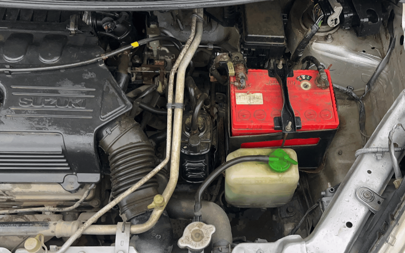 2015 Maruti Wagon R 1.0 VXI, Petrol, Manual, 54,011 km, Engine View - Left