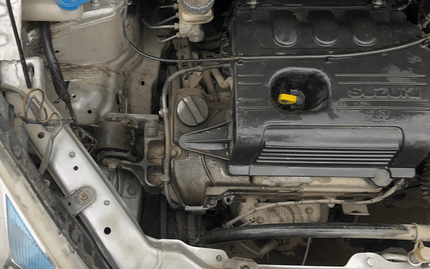 2015 Maruti Wagon R 1.0 VXI, Petrol, Manual, 54,011 km, Engine View - Right