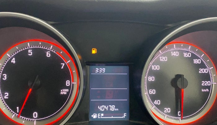 2019 Maruti Swift VXI, Petrol, Manual, 40,477 km, Odometer Image
