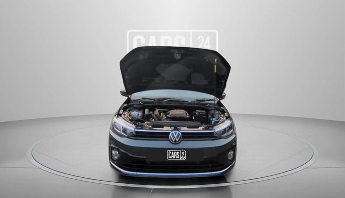 2023 Volkswagen VIRTUS HIGHLINE TSI 1.0 AT, Petrol, Automatic, 14,298 km, Open Bonet