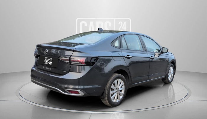 2023 Volkswagen VIRTUS HIGHLINE TSI 1.0 AT, Petrol, Automatic, 14,298 km, Right Back Diagonal