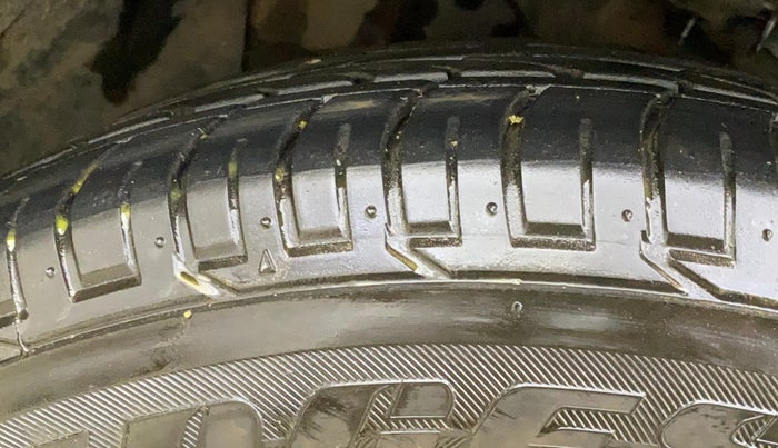 2020 Hyundai Creta SX (O) 1.4 TURBO DCT DUAL TONE, Petrol, Automatic, 65,875 km, Left Front Tyre Tread