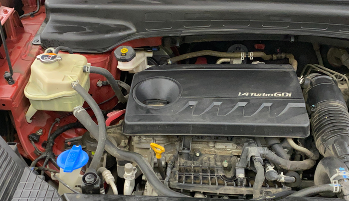 2020 Hyundai Creta SX (O) 1.4 TURBO DCT DUAL TONE, Petrol, Automatic, 65,875 km, Engine View - Right