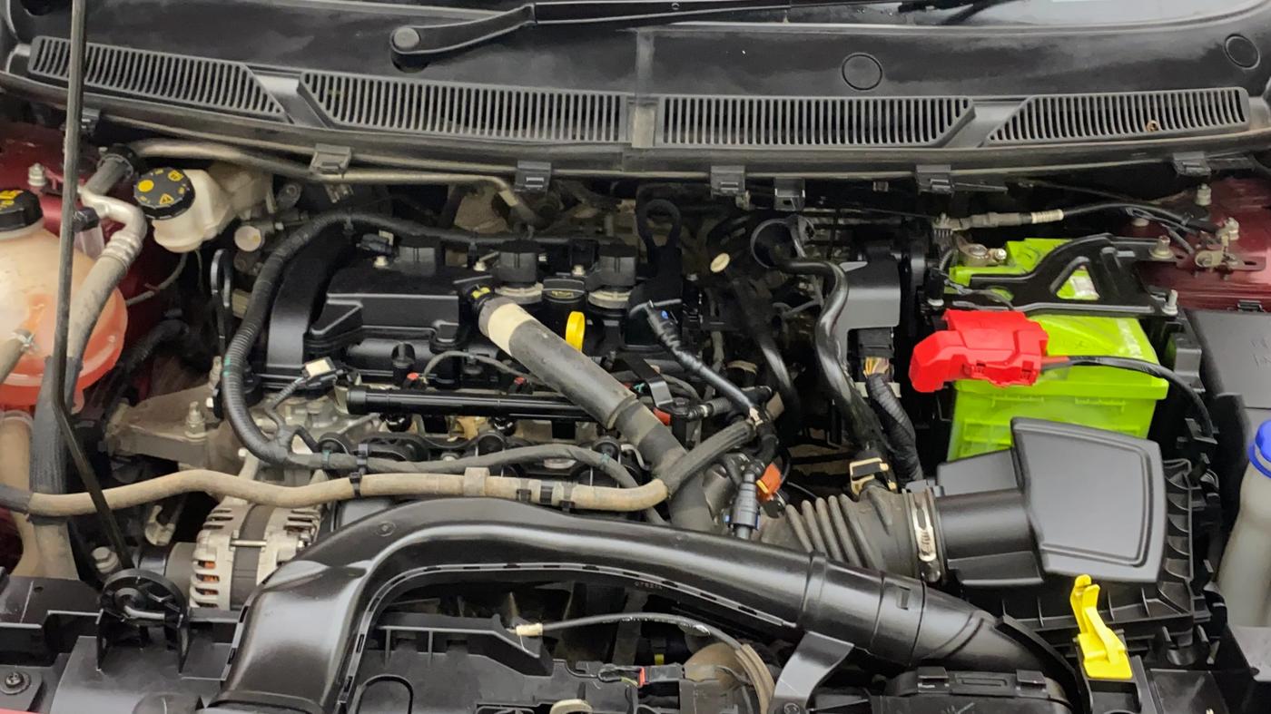 2021 Ford New Figo TITANIUM PLUS 1.2 PETROL AT, Petrol, Automatic, 39,283 km, Engine View