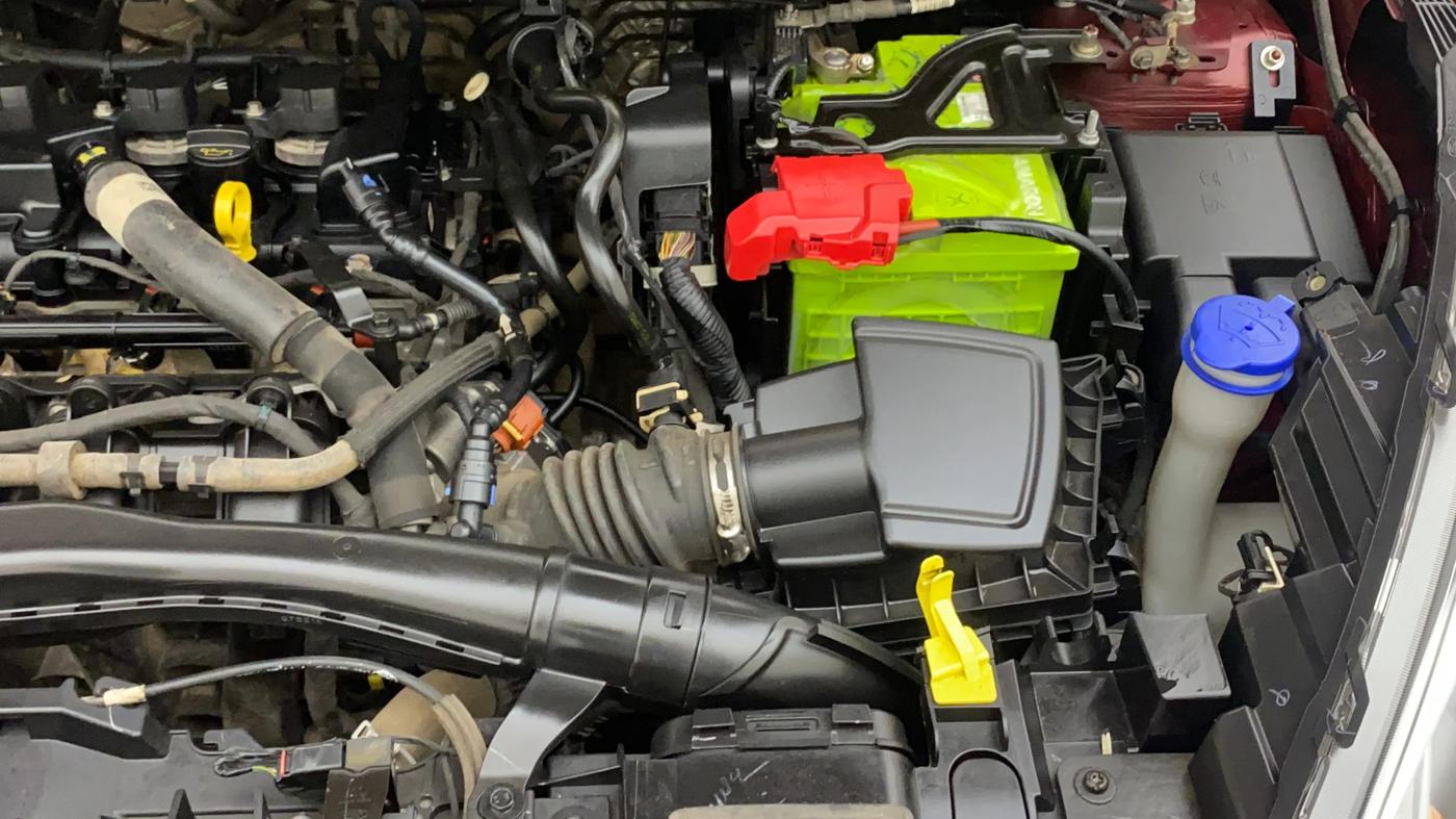 2021 Ford New Figo TITANIUM PLUS 1.2 PETROL AT, Petrol, Automatic, 39,283 km, Engine View - Left