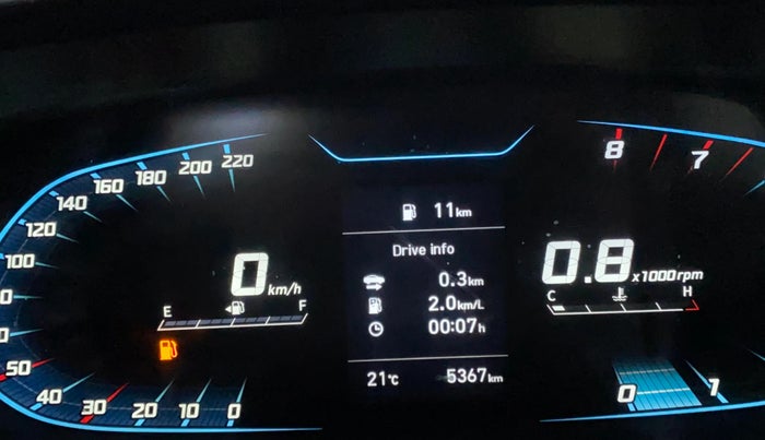 2025 Hyundai NEW I20 SPORTZ 1.2 MT, Petrol, Manual, 5,349 km, Odometer Image